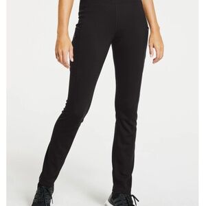Jaanuu Black Yoga Scrub Pants Size L